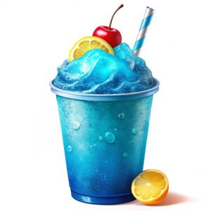Shabazz Blue (blue raspberry with a lemon twist)